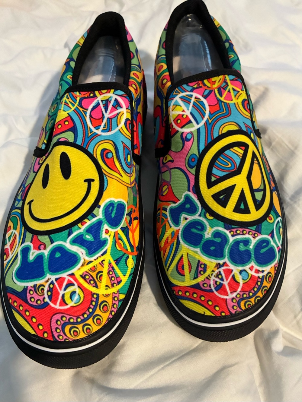 Yes We Vibe Multicolor Slip-On Sneakers